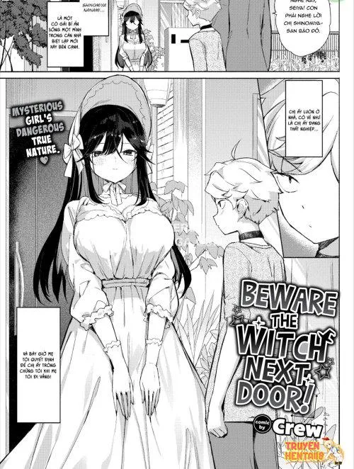 Beware The Witch Next Door! - Bìa truyện