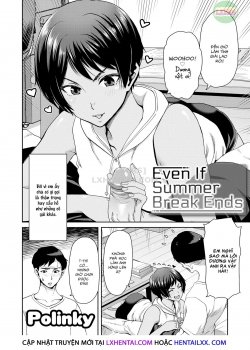 Even If Summer Break Ends - Bìa truyện