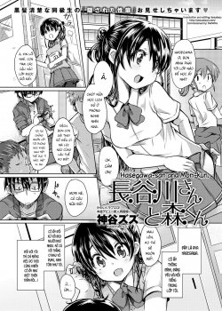 Hasegawa-san To Mori-kun - Bìa truyện