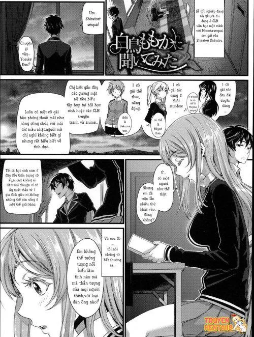 I Tried Asking Shiratori Momoka - Bìa truyện