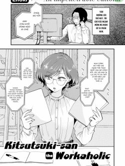 Kitsutsuki-san Nghiện Công Việc - Bìa truyện
