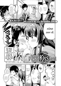 My Little Sister Is A Kiss Fiend - Bìa truyện