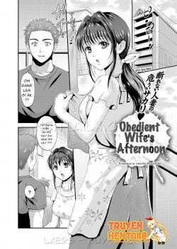 The Obedient Wifes Afternoon - Bìa truyện
