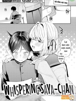 Lời Thì Thầm Của Saya-chan - Bìa truyện